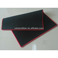 natural form rubber water resistant cloth mouse mat keyboard mat